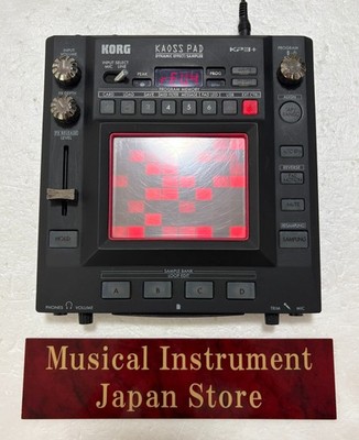 Korg KP3+ Kaoss Pad Dynamic Effect Sampler Used with Adapter Used from Japan