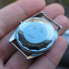 Enicar Ocean Pearl 2334 185-39-18 Steel NOS Watch Case for Automatic 36mm (B69)