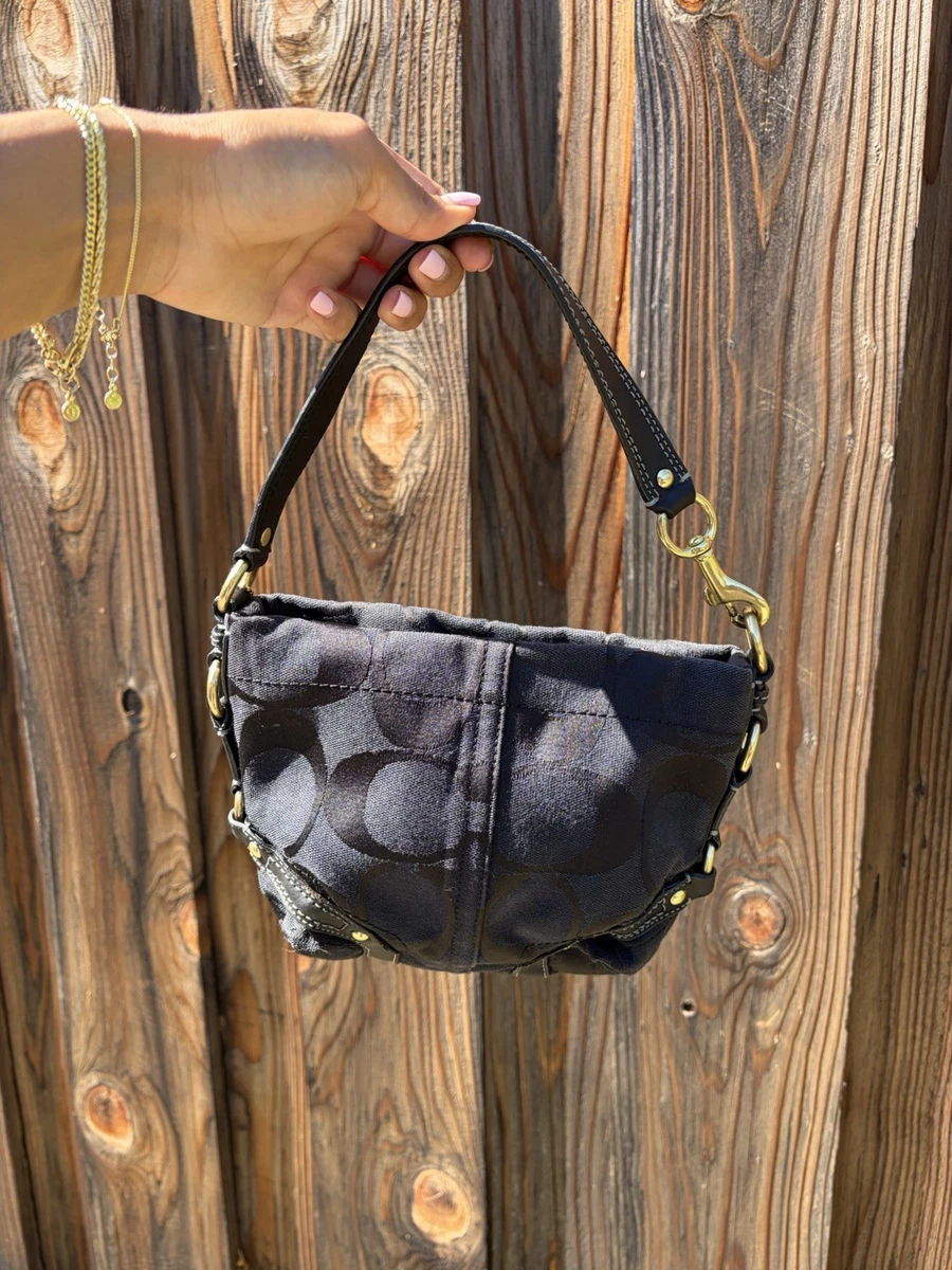 Coach Carly Leather Exterior Shoulder Bag Bags & Handbags for