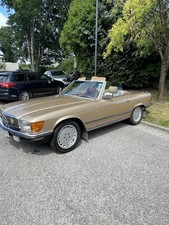 1983 Mercedes 380SL Model (107) Champagne Gold Full Body Restoration 46106 Miles