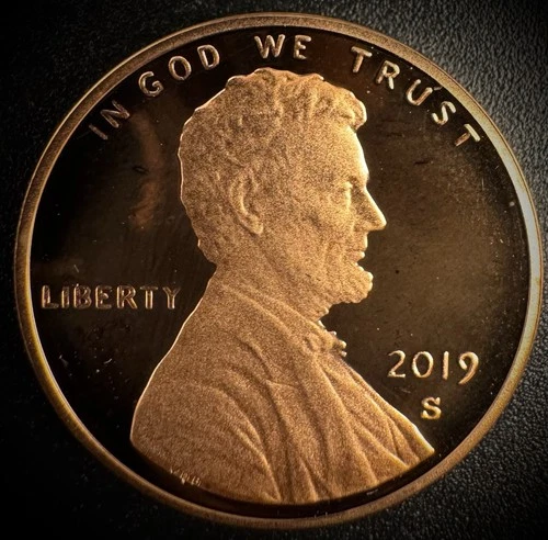 2019-S Lincoln Shield Cent Proof — photo from another recent sale
