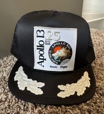 Apollo 13 NASA Hat 25th Anniversary Heroic Flight 1970 1995 Snapback