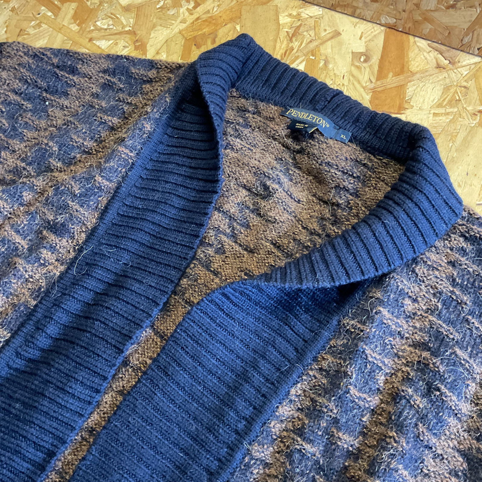 Pendleton Wool and Alpaca Blend Long Open Jumper … - image 2