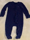 JC !WOW! BABY GAP 0-3M Heart Print Cotton Footed Sleeper Outfit — photo 2