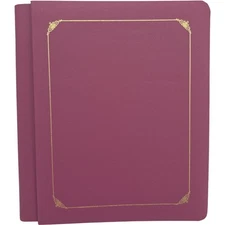 Creative Memories Photo Album 9.5 x 11.5 boysenberry  with 21 pages