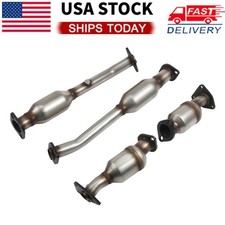 Exhaust For Nissan Frontier Left Right 4Pcs Replacement New GEARZAAR Front Rear