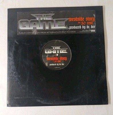 The Game Westside Story Ft 50 Cent 12'' Vinyl Record Single 2004 Aftermath G Unit