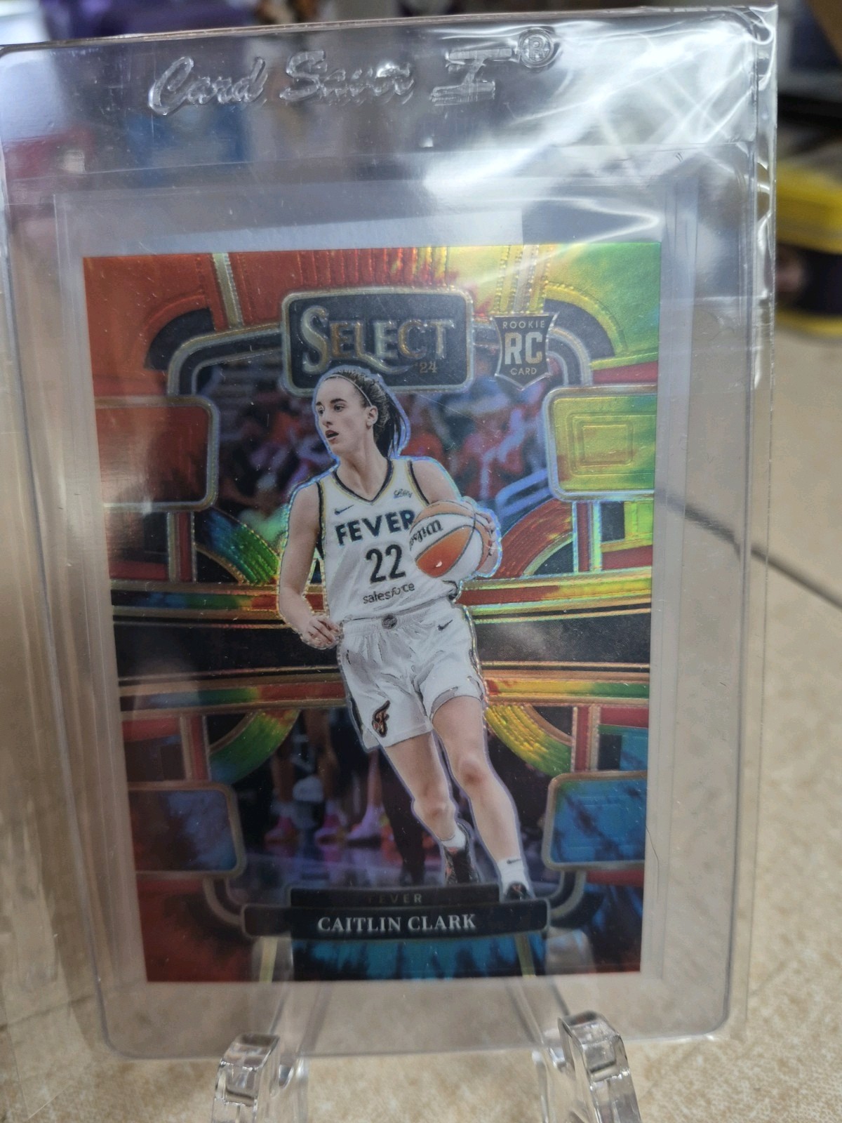2024 Panini Select WNBA RC Caitlin Clark 1/25 Tie Dye Concourse Indiana Fever