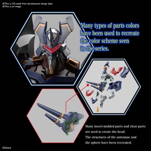 Bandai Gunpla Real Grade RG 1/144 Neo Genesis Evangelion EVA-06 MK-6 Mark 6 - Foto 6 di 8
