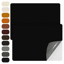 2 Pcs 8 x11 Inch Leather Repair Patches, Self-Adhesive Leather Patch for Sofa...