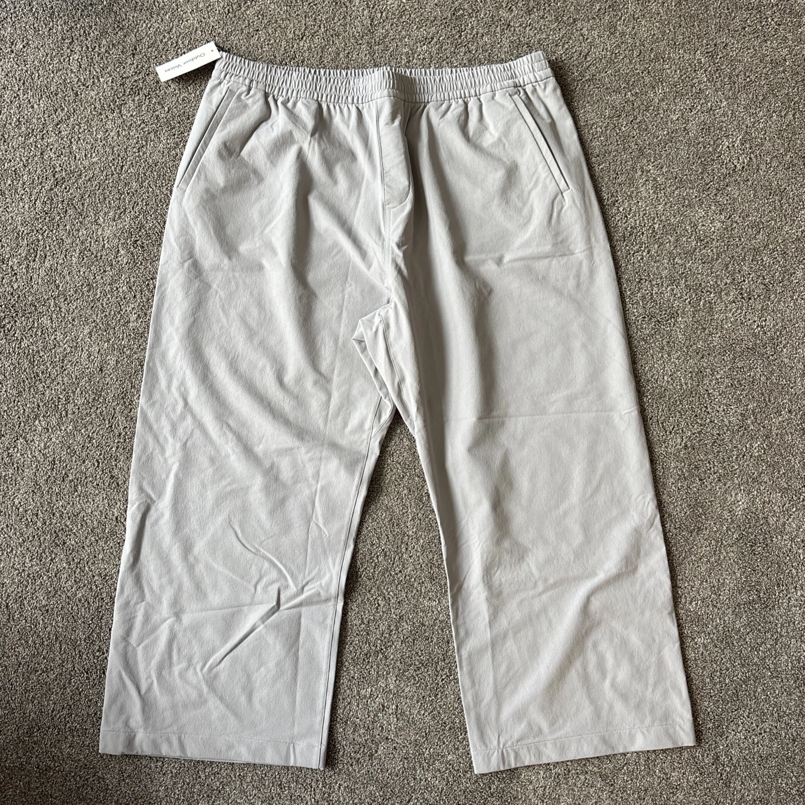 Outdoor Voices RecTrek Cropped Wide Leg Pants Women’s Size XXXL Goethite
Opens in a new window or ta