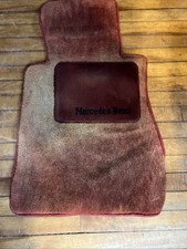 4 Vintage Authentic Mercedes Benz Floor Mats