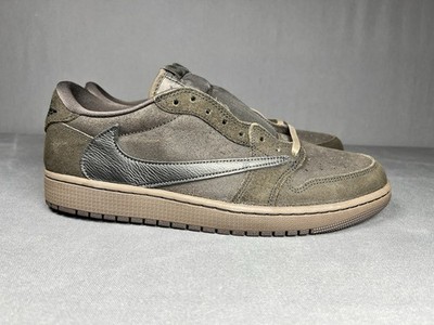 NIKE AIR JORDAN 1 LOW OG SP TRAVIS SCOTT VELVET BROWN MOCHA [DM7866-202] Sz 12
