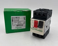 Schneider  Schneider Electric GV2ME10 Manual Motor Circuit Breaker 3P 4 to 6.3A