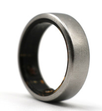 Oura Ring Gen3 Horizon - Titanium - Size 13 - Brushed Titanium - SCRATCHED