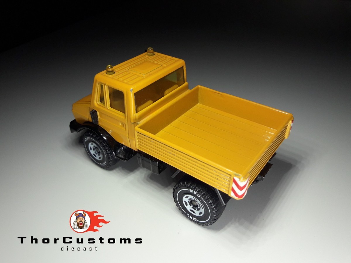 Siku 1620 Mercedes Unimog U1500 Orange | eBay