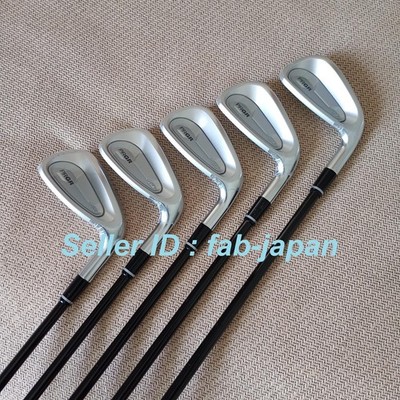 PRGR 04 Iron 7-PW & AW 5pc Set R Regular Flex MCI Graphite Shaft M-37 Mens New