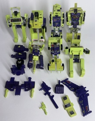 Transformers G1 Devastator Constructicons Combiner Parts