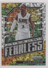 2022-23 Panini Prizm Fearless Fast Break Prizm Allen Iverson #3 HOF 7v5