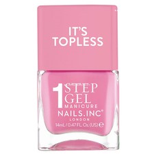 Nails inc Vegan Friendly 4-in-1 It's Topless Nail Polish - Miley 14ml
