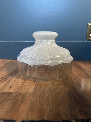 BP Lamp Antique Aladdin 501-11 Glass Oil Kerosene Lamp Shade - 10  Fitter