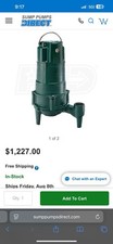 Zoeller 805-0002 5 - 3/4 HP Cast Iron Residential Grinder Pump