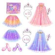 Princess Dress Up Toys Jewelry Boutique, Girls Dress Up Shoes Role Play Gifts,