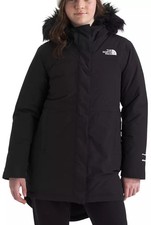 The North Face Girls' Arctic Parka Black XS 6 NWT