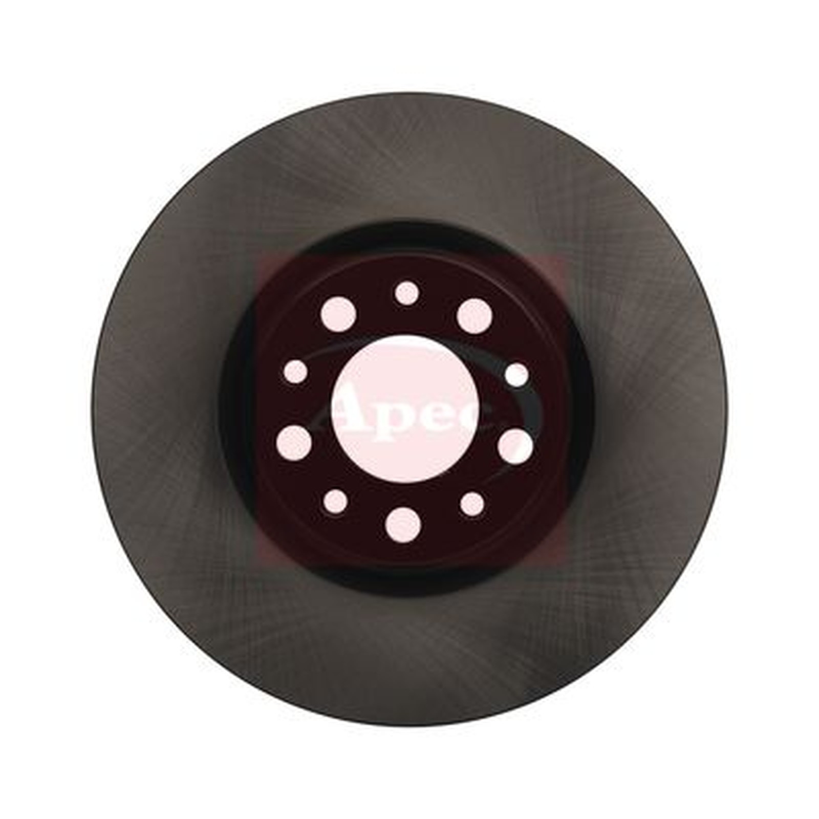 Apec Red Vented Brake Disc - DSK4221 - Fits Tesla Front - OE Matching Quality