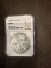2007 Silver Eagle MS69 NGC