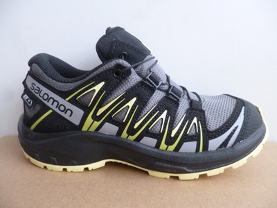 Salomon XA PRO Sportschuhe Slipper Sneaker Sneakers Schuhe schwarz grau gelb