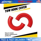 Red Tow Hook Covers D-Ring Style for Ford F150 2004-2024 Exterior Parts 2-20X