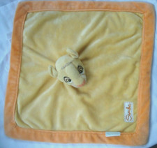 Disney Kids Line Lion King Baby Simba Plush Velour Security Blanket