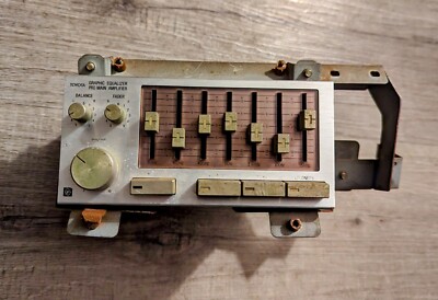 OEM RARE 1980 1981 Toyota Celica Graphic Equalizer Amplifier