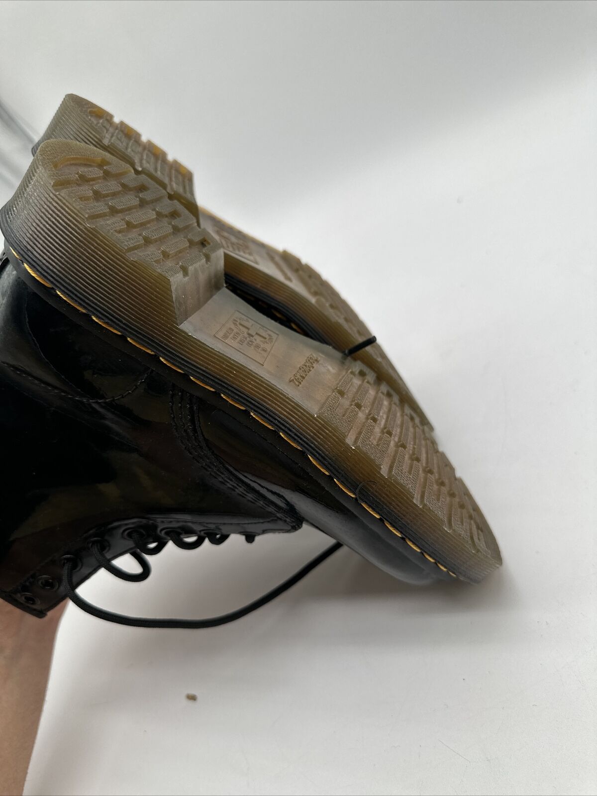 Dr Martens Classic 1460W Black Patent Leather Com… - image 8