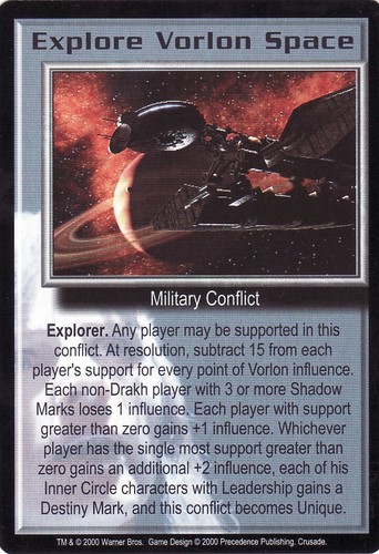 Babylon 5 Crusade CCG TCG Rare Card Selection Precedence - Picture 17 of 32