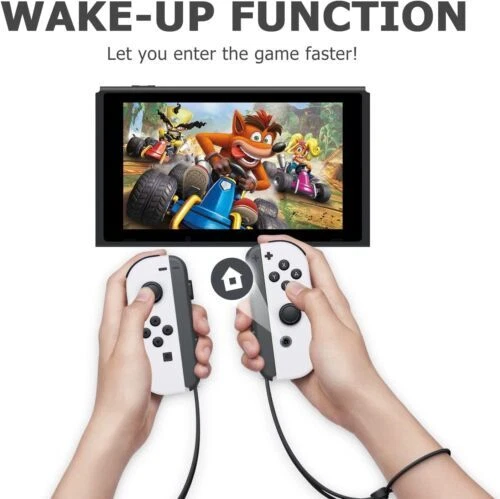 Für Nintendo Switch JoyCon Controller Konsole 1 Paar Wireless Gamepad L&R - Bild 3 von 4