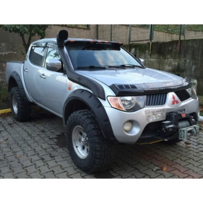 #ad Window Visor Rain Deflector GUARD FOR MITSUBISHI L200 TRITON PICKUP 2007 2014 $55.69