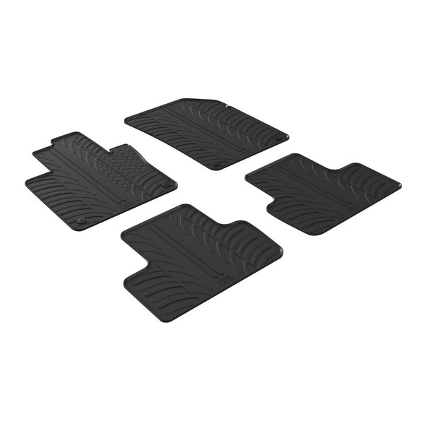 Set FußMatten Nach Maß Aus Gummi FüR Volvo X60 Ab 2017-image