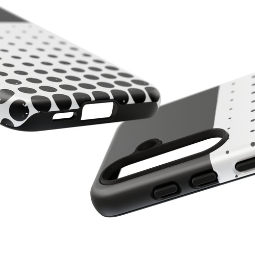 Robuste Handyhülle schwarz & weiß gepunktet für iPhone, Samsung Galaxy, Googl Pixel - Bild 248 von 285