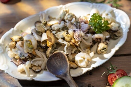 Seafood Mix in Lake (Frutti di Mare) - Bild 1 von 1