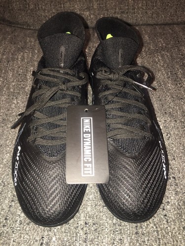 Nike Zoom Mercurial Superfly 9 Pro FG Black Volt Mens Sz 6 Wmns 7.5 DJ5598-001 - Picture 4 of 6