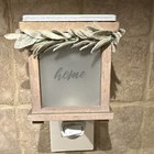 WOODEN "LOVE  HOME  HOPE" PLUG-IN WARMER & "PUMPKIN CASHMERE" SCENTSY BAR