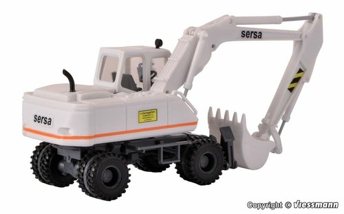 11266 Kibri Ho Sersa Atlas Excavator Rubberized 1604 Assembly Kit Scale 1:87 - Picture 2 of 3