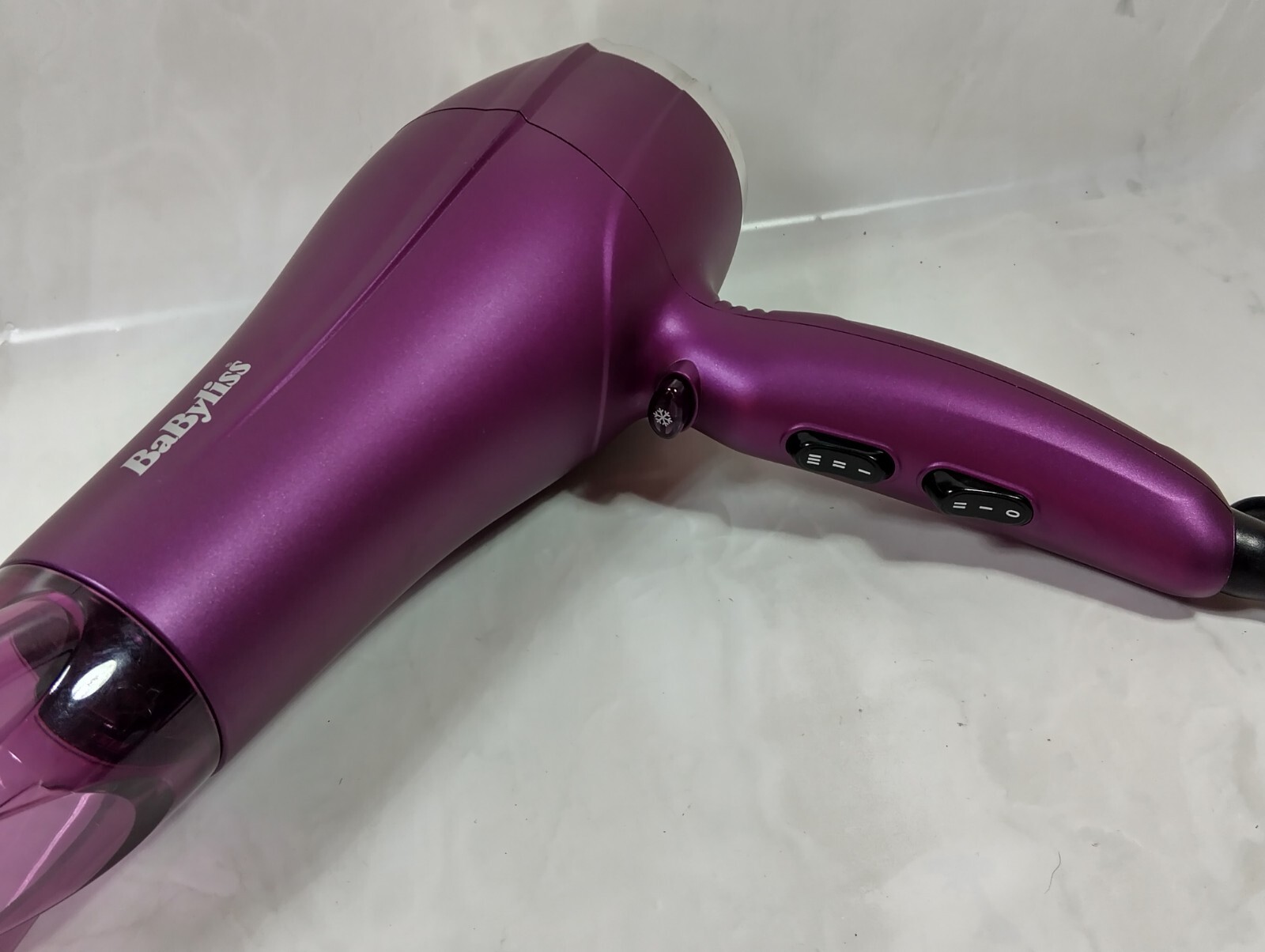 BaByliss 5513U Orchid 2300W Powerful Drying Performance Velvet Dryer eBay