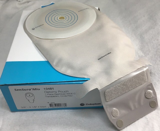 9 COLOPLAST 10481 Sensura Mio Ostomy Pouch 3/8"-2 1/8" Exp 2020
