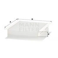 Filter, cabin air Mann filter CU2454 for Honda