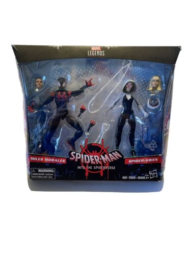 Marvel Legends Spider-Man Miles Morales and Spider-Gwen Action Figure