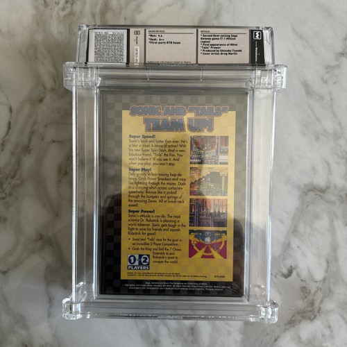 Sonic the Hedgehog 2 WATA 9.6 A++ SEALED SEGA GENESIS / MEGADRIVE VGA UKG 1992 - Picture 2 of 2