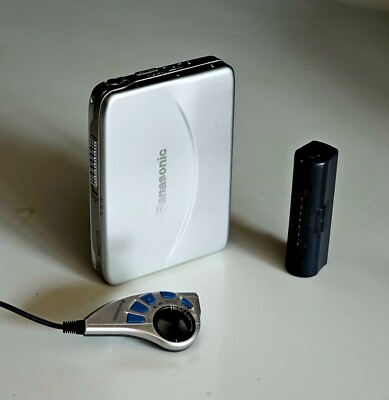 Super Slim Panasonic RQ-SX71 LCD Remote Control Walkman Cassette